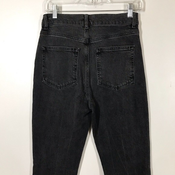 Reformation High Rise Black Erie Wash Women's Size 28 Bootcut Denim Jeans - Picture 5 of 12
